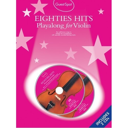 Guest Spot Eighties Hits Violin Softcover Book/CD
