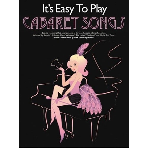 It's Easy to Play Cabaret Songs PVG