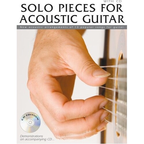 Solo Pieces For Acousitc Guitar Softcover Book/CD