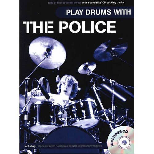 Play Drums With The Police Book/CD