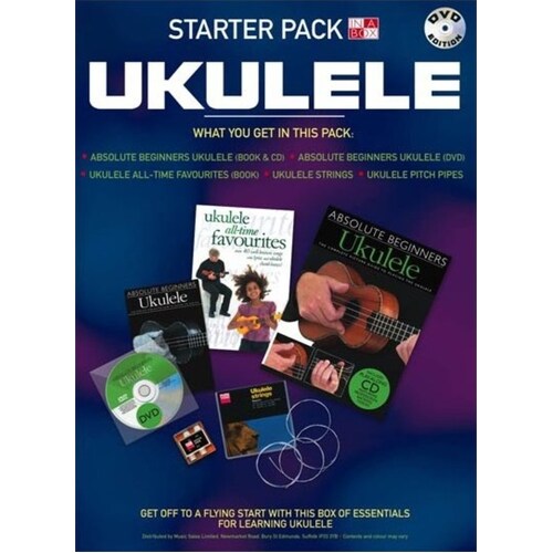 Starter Pack DVD Edition - Ukulele Book