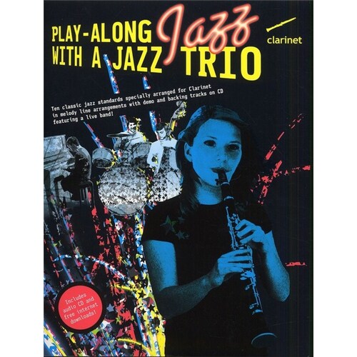 Play-Along Jazz With A Jazz Trio Clarinet Softcover Book/CD