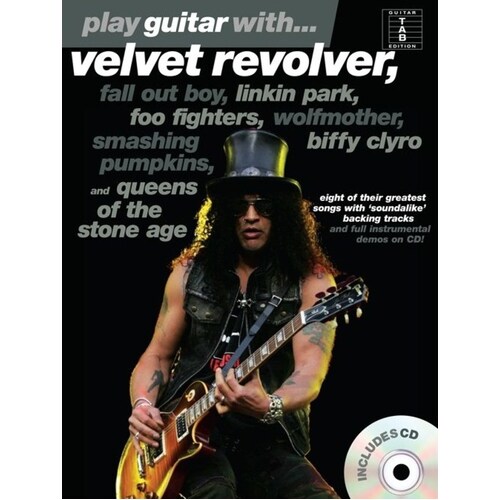 Play Guitar With Velvet Revolver Falloutboy Etc (Softcover Book/CD)