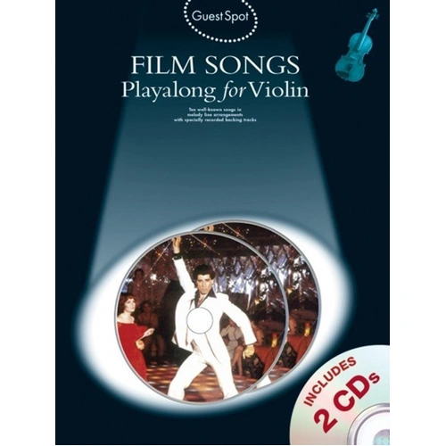 Guest Spot Film Songs for Violin BK/CD