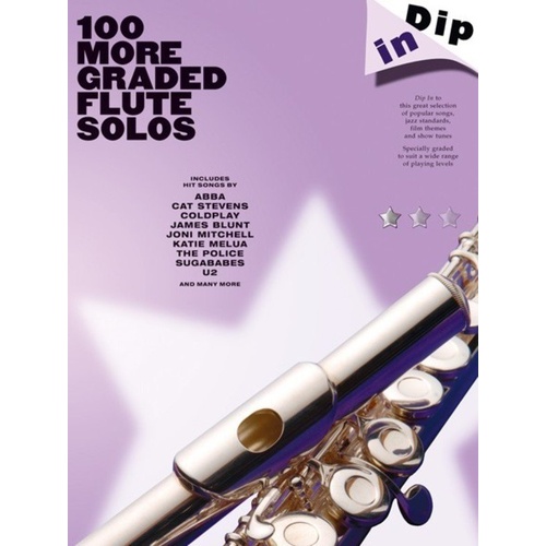Dip In 100 More Graded Flute Solos by Wise Publications