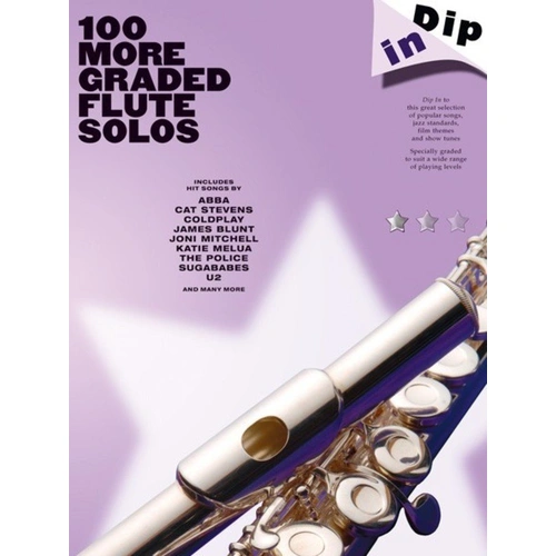 Dip In 100 More Graded Flute Solos by Wise Publications