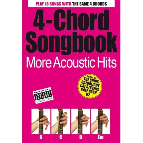 4 Chord Songbook More Acoustc Hits (Softcover Book)
