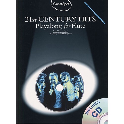 Guest Spot 21st Century Hits Flute Softcover Book/CD