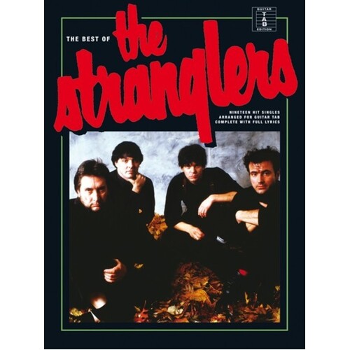 The Best Of The Stranglers Guitar TAB (Softcover Book)