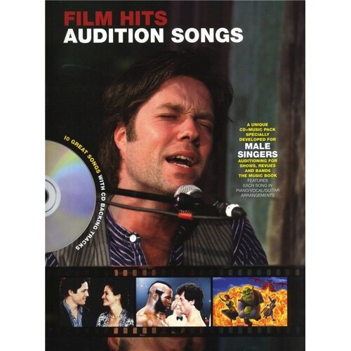 Audition Songs Male Film Hits Book/CD