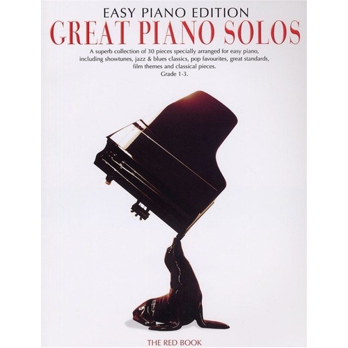 Great Piano Solos Easy Piano Edition - Red Book
