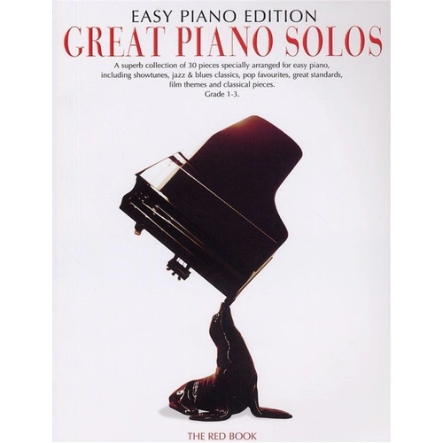 Great Piano Solos Easy Piano Edition - Red Book