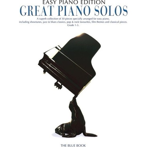 Great Piano Solos Easy Piano Edition Blue Book