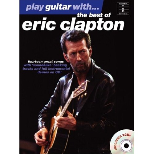 Play Guitar With Eric Clapton TAB Softcover Book/CD