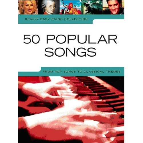 Really Easy Piano 50 Popular Songs by Wise Publications