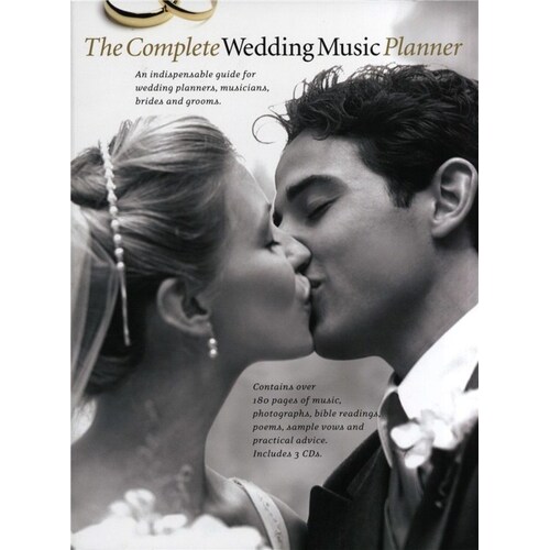 Complete Wedding Music Planner PVG Book/3CDs (Softcover Book/CD)