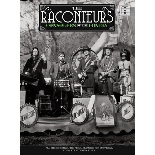 The Raconteurs - Consolers Of The Lonely Guitar TAB (Softcover Book)