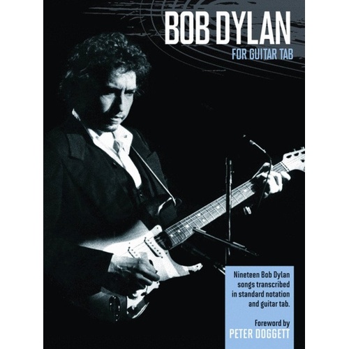 Bob Dylan for Guitar Tab Songbook - 19 Classics Arranged for Standard Notation & TAB, 144 Pages, Wise Publications