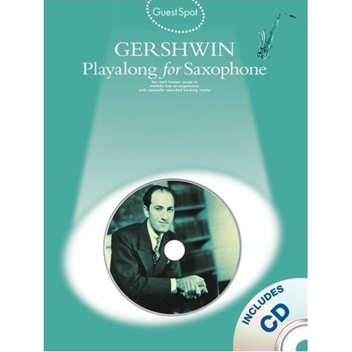 Guest Spot Gershwin Alto Saxophone BK/CD