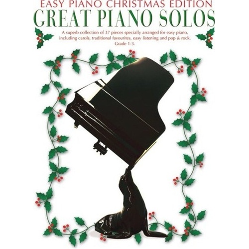 Great Piano Solos Easy Piano Edition - The Christmas Book