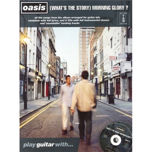 Play Guitar With Oasis Morning Glory Softcover Book/CD