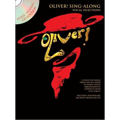 Oliver! Sing-A-Long Vocal Selections PVG Book/CD