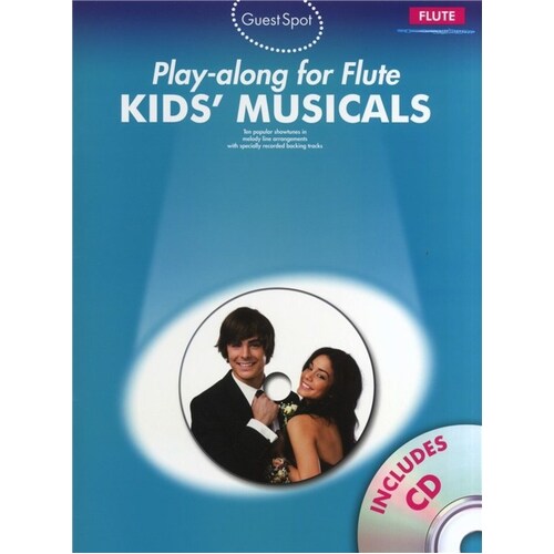 Guest Spot Kids Musicals Flute Softcover Book/CD