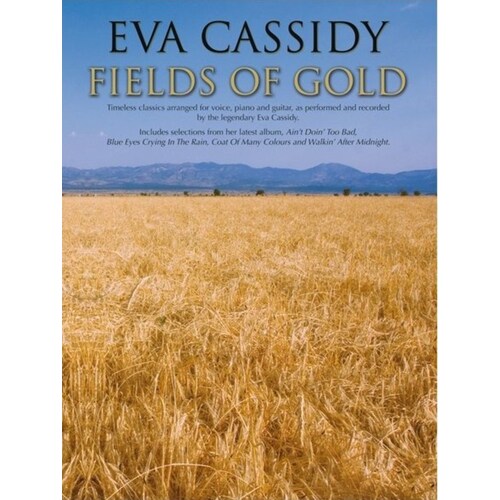 Eva Cassidy - Fields Of Gold PVG Book Greatest Hits, Piano, Vocal, Guitar Book