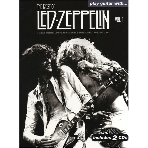 Play Guitar With Best Of Led Zeppelin Vol 1 TAB Softcover Book/CD