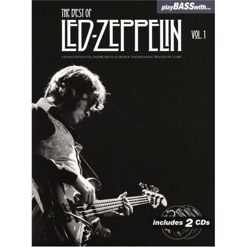 Play Bass With Best of Led Zeppelin Vol 1 BK/CD