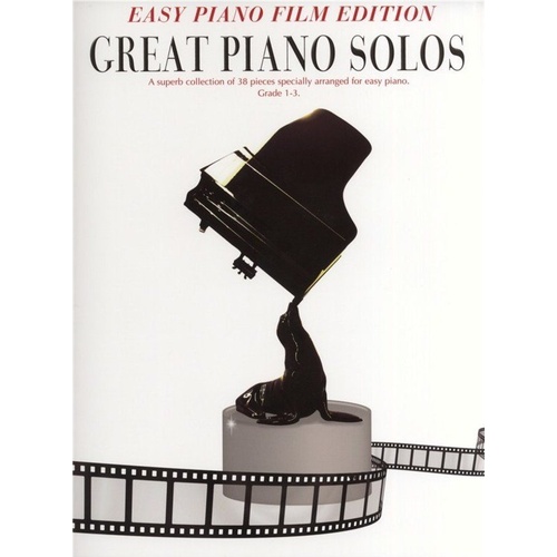 Great Piano Solos Easy Piano Edition Film Book