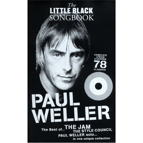 Little Black Book of Paul Weller - Guitar Chord Songbook with Lyrics and Chords, Wise Publications