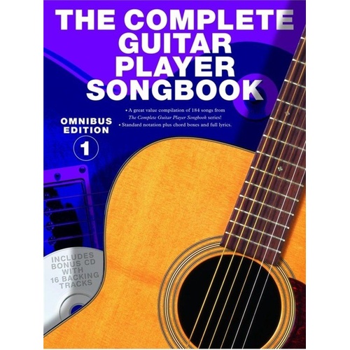 Complete Guitar Player Songbook Omnibus Vol 1 BK/CD