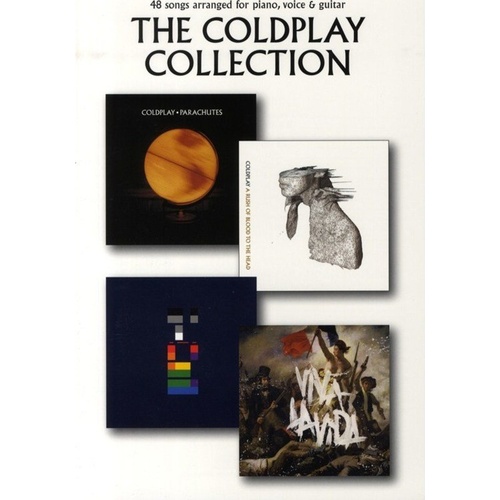 Coldplay - The Collection PVG Songbook for Piano, Voice and Guitar