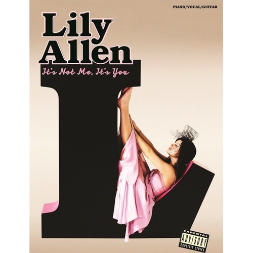 Lily Allen - It's Not Me, It's You Piano/Vocal/Guitar Songbook