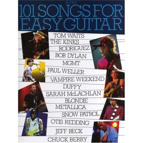 101 Songs For Easy Guitar Book 8 (Softcover Book)
