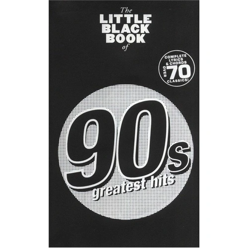Little Black Book of 90s Greatest Hits - Guitar Chord Songbook