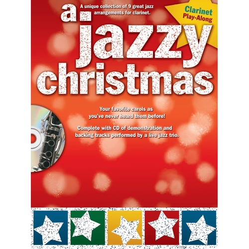 A Jazzy Christmas Clarinet Softcover Book/CD