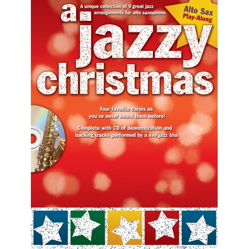 A Jazzy Christmas Alto Sax Softcover Book/CD