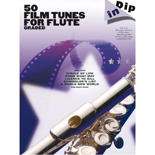 Dip In 50 Film Tunes for Flute by Wise Publications
