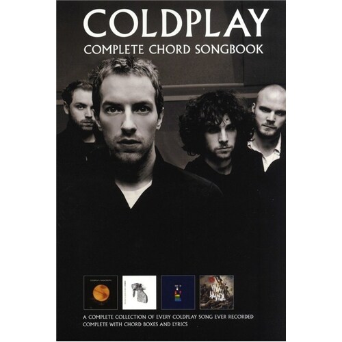 Coldplay - Complete Chord Songbook (Softcover Book)