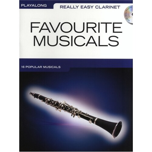Really Easy Clarinet Favourite Musicals Softcover Book/CD
