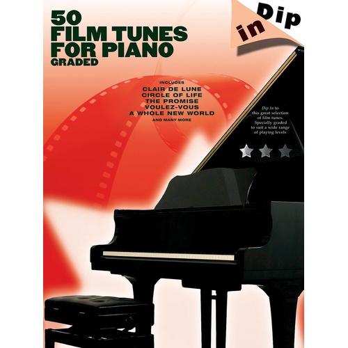 Dip In 50 Film Tunes For Piano Graded (Softcover Book)