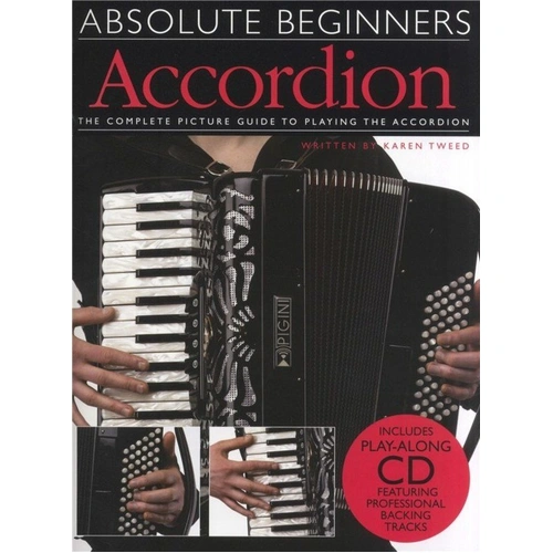 Absolute Beginners Accordion Book with CD