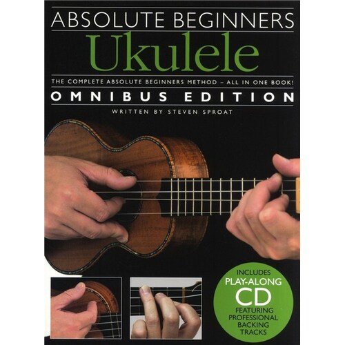 Absolute Beginners Ukulele Omnibus Softcover Book/CD