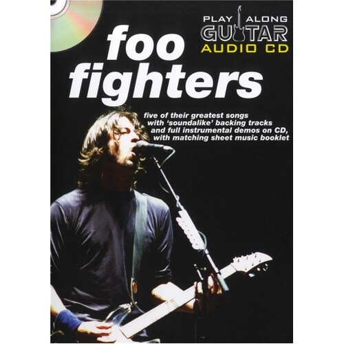 Play Along Guitar Foo Fighters Booklet/CD (Softcover Book/CD)