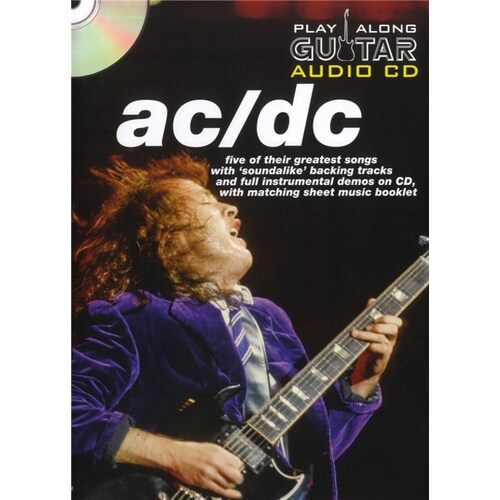 Play Along Guitar AC/DC Booklet/CD (Softcover Book/CD)
