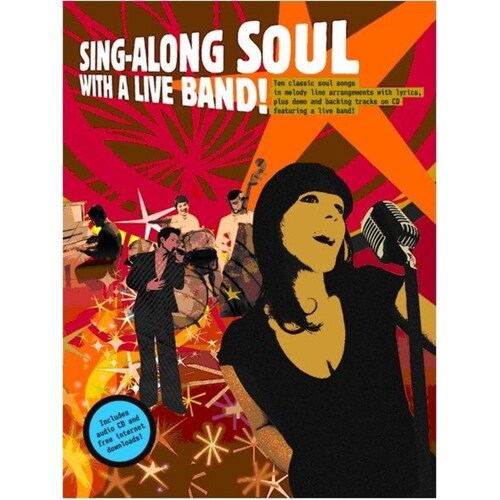Sing Along Soul With A Live Band Book/CD