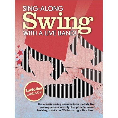 Sing Along Swing With A Live Band Book/CD
