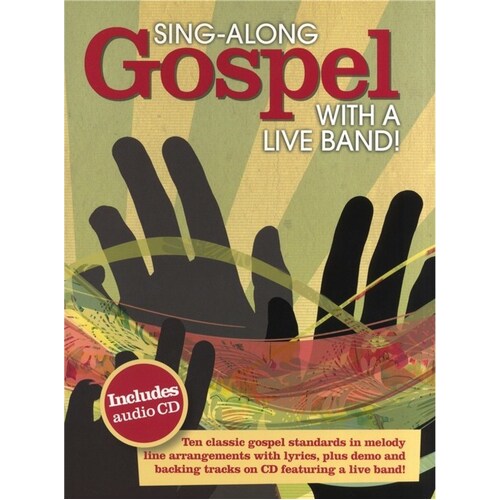 Sing Along Gospel With A Live Band Book/CD